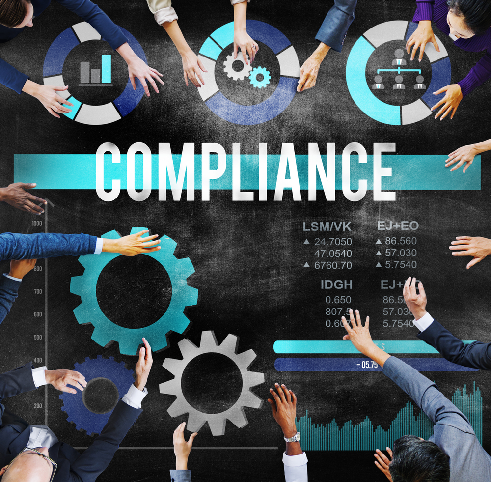 Compliance Accept Collaboration Growth Analysis Concept