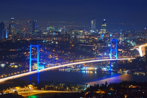 Istanbul Turkey Bosporus Bridge