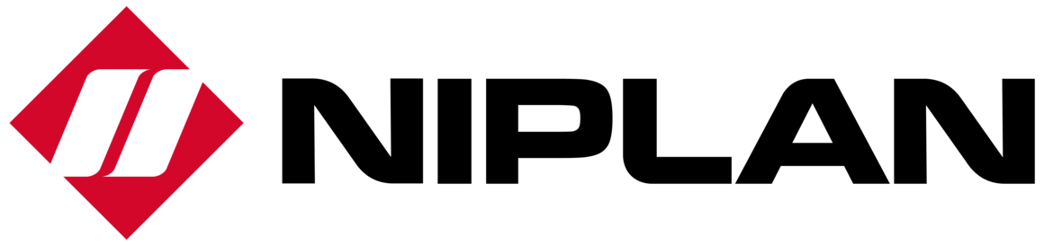 Logo Niplan Vermelho E Preto