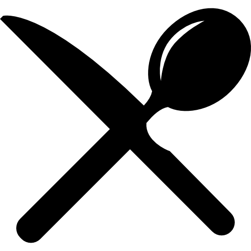 Cutlery Cross Of A Knife And A Spoon.png